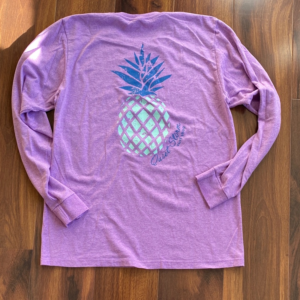 4/$20 Quiet Storm Long Sleeve Pineapple T-Shirt
